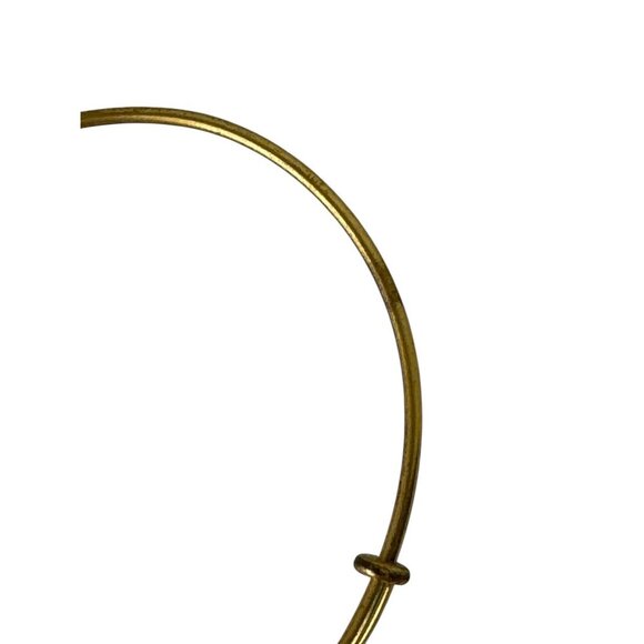 Alex and Ani Star Charm Gold Tone Bangle Braclet Made in the USA - Picture 5 of 5